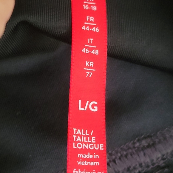 Spanx Faux Leather Leggings Size Large Tall - Picture 4 of 6